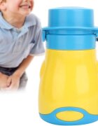 Little Mom Pisoar portabil pentru baietei Reutilizabil cu inchidere ermetica design intuitiv capacitate 600 ml dimensiune 17 x 9 cm Yellow