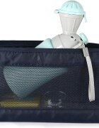 Little Mom Pisoar portabil pentru baietei Travel Blue reutilizabil design ergonomic si intuitiv dimensiune 22 x 8 cm capacitate 500 ml
