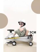 Little Mom PlasmaCar fara pedale Coffe cu sunete roti din polipropilen luminoase sezut ergonomic