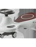 Little Mom PlasmaCar fara pedale Coffe cu sunete roti din polipropilen luminoase sezut ergonomic