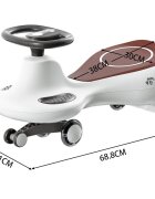 Little Mom PlasmaCar fara pedale Coffe cu sunete roti din polipropilen luminoase sezut ergonomic