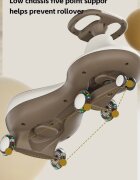 Little Mom PlasmaCar fara pedale Coffe cu sunete roti din polipropilen luminoase sezut ergonomic