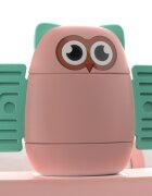 Little Mom Premergator bebelusi Activity Pink pliabil educational cu panou interactiv sezut rotativ 360 grade roti pivotante silentioase dimensiune 68 x 68 x 50 cm