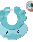 Little Mom Protectie baita Duckling Blue pentru ochi si urechi flexibila ajustabila cu margini rotunjite
