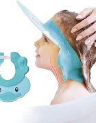 Little Mom Protectie baita Duckling Blue pentru ochi si urechi flexibila ajustabila cu margini rotunjite
