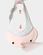 Little Mom Protectie baita Frog Pink pentru ochi si urechi ajustabila flexibila cu fixare prin clama dimensiune 27.5 x 26.5 cm