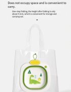 Little Mom Recipient pentru clatire Green ultrapliabil cu margini rotunjite pereti flexibili capacitate 3500 ml