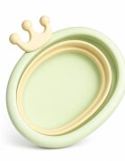 Little Mom Recipient pentru clatit Royal Green pliabil margini rotunjite fara BPA capacitate 4.2 litri
