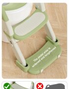 Little Mom Reductor pentru copii Grey multifunctional 3 in 1 pliabil colac ergonomic din PVC cu recipient colector si manere de sustinere dimensiuni 35.5x17x39 cm