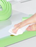 Little Mom Rola protectie Soft Green din spuma impermeabila flexibila multifunctionala lungime 4m