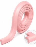 Little Mom Rola protectie Soft Pink din spuma impermeabila flexibila multifunctionala lungime 4m