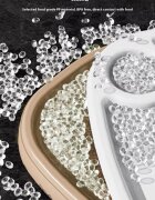 Little Mom Scaun de masa pentru copii grey structura metalica triunghiulara pliabil cu spatarul si tavita ajustabile husa detasabila roti cu blocare