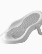 Little Mom Set 4 in 1 Grey cu cadita pliabila cu termometru display digital incoporat reductor anatomic pentru bebelusi galetusa pliabila si recipient pentru clatire pliabil cu maner non-toxice fara BPA