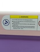 Little Mom Set Cadita pliabila Purple cu termometru integrat hamac picioare anti-derapante dop evacuare fara bpa varsta recomandata 0 luni+
