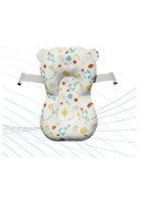 Little Mom Set de baita 5 in 1 Premium pentru bebelusi Comfort Care pink Cadita pliabila cu termometru integrat Hamac moale ergonomic si accesorii de imbaiere incluse
