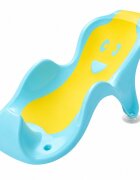 Little Mom Suport anatomic pentru cadita copii Cocoon Blue design bionic cu inclinare de 23 de grade fixare cu ventuze compatibilitate universala dimensiune 56 x 29 x 22 cm