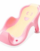 Little Mom Suport anatomic pentru cadita copii Cocoon Pink design bionic cu inclinare de 23 de grade fixare cu ventuze compatibilitate universala dimensiune 56 x 29 x 22 cm