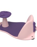 Little Mom Suport de baie Baby Shower Pink cu ventuze si spatar varsta 6 luni+