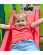 LITTLE TIKES Spatiu de joaca junior cu tobogan verde