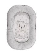 LORELLI Baby Nest din bumbac ranforce 92 x 58 cm Little Bear Grey