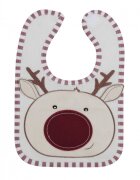 LORELLI Baveta cu motive de Craciun 3D 26 x 20 cm cu broderie Ren