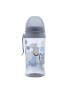 LORELLI Biberon anticurgere cu clips si tetina lata protejeaza gingiile 6 luni+ 360 ml My Friend Cameo Blue