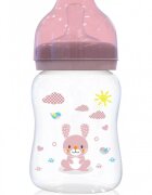 LORELLI Biberon cu gat larg 0 luni+ 250 ml Blush Pink