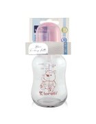 LORELLI Biberon din sticla 120 ml Pink