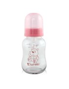LORELLI Biberon din sticla 120 ml Pink
