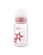 LORELLI Biberon din sticla cu tetina anticolici 120 ml Pink