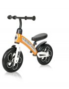LORELLI Bicicleta copii fara pedale Scout Orange de echilibru roti din spuma EVA scaun reglabil pe inaltime de la 30 cm pana la 33 cm varsta 2-4 ani maxim 25 de kg ghidon reglabil in inaltime de la 49 cm pana la 51.5 cm