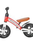 LORELLI Bicicleta copii fara pedale Scout Red de echilibru roti din spuma EVA scaun reglabil pe inaltime de la 30 cm pana la 33 cm varsta 2-4 ani maxim 25 de kg ghidon reglabil in inaltime de la 49 cm pana la 51.5 cm