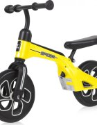 LORELLI Bicicleta copii fara pedale Spider Yellow cadru usor din aluminiu ghidon reglabil scaun ajustabil pe inaltime de la 29 cm la 34 cm fata de sol