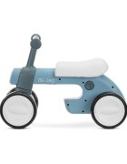 LORELLI Bicicleta de echilibru Zig Zag Blue Petrol 12-36 luni scaun reglabil 2 pozitii roti din spuma Eva lumini si muzica