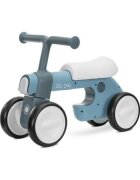 LORELLI Bicicleta de echilibru Zig Zag Blue Petrol 12-36 luni scaun reglabil 2 pozitii roti din spuma Eva lumini si muzica