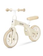 LORELLI Bicicleta de tranzitie pentru copii Spider Beige fara pedale ghidon reglabil sezut ajustabil limitator de directie cadru din aluminiu roti 10 inch greutate admisa 20 kg