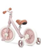 LORELLI Bicicleta pentru copii Energy Pink de tranzitie 2 in 1 cu pedale si roti auxiliare 2-5 ani