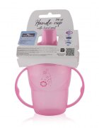 LORELLI Cana cu manere si cioc 12 luni+ 210 ml Pink