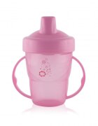 LORELLI Cana cu manere si cioc 12 luni+ 210 ml Pink