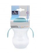 LORELLI Cana de tranzitie anti-varsare sistem de baut din orice pozitie 360 grade 12 luni+ Blue