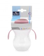 LORELLI Cana de tranzitie anti-varsare sistem de baut din orice pozitie 360 grade 12 luni+ Pink