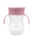 LORELLI Cana de tranzitie anti-varsare sistem de baut din orice pozitie 360 grade 12 luni+ Pink