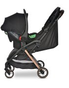 LORELLI Carucior 2 in 1 autofold Loret pana la 22 kg Black Jasper