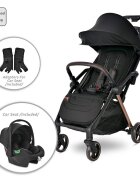 LORELLI Carucior 2 in 1 autofold Loret pana la 22 kg Black Jasper