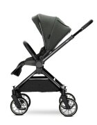 LORELLI Carucior 2 in 1 pentru copii Reya Green cadru din aluminiu suspensii geanta cos individual cu maner de transport maner si sezut reversibile greutate suportata 22 kg