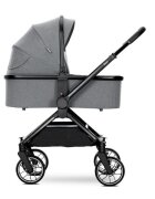LORELLI Carucior 2 in 1 pentru copii Reya Grey cadru din aluminiu suspensii geanta cos individual cu maner de transport maner si sezut reversibile greutate suportata 22 kg