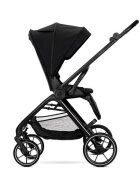 LORELLI Carucior 2 in 1 pentru copii Venice Black cadru din aluminiu suspensii sezut reversibil geanta greutate admisa 22 kg