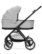 LORELLI Carucior 2 in 1 pentru copii Venice Grey cadru din aluminiu suspensii sezut reversibil geanta greutate admisa 22 kg