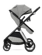LORELLI Carucior 3 in 1 pentru copii Aspen Gri reversibil suspensii cadru din aluminiu geanta greutate suportata 22 kg