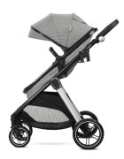 LORELLI Carucior 3 in 1 pentru copii Aspen Gri reversibil suspensii cadru din aluminiu geanta greutate suportata 22 kg